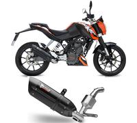 Auspuff Komplette Motorrad Mivv Ktm 125 Duke 2015 15 Endtopf Suono Black