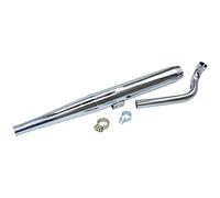 Auspuff Kreidler Florett RMC Flötenauspuff Schalldämpfer + Steckkrümmer 32mm