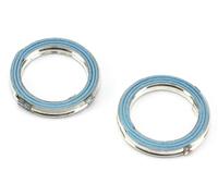 Auspuff Krümmer Dichtung Set 2 Stück für Yamaha TT-R 110 XV 125 XV 250 XVS 125