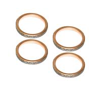 Auspuff Krümmer Dichtung Set 4 Stück Centauro für Suzuki DR DR-Z GSF GN GS GSX G