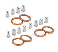 Auspuff Krümmer Dichtung Set für Honda Goldwing GL1500 Valkyrie GL1800 Rune F6C