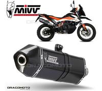 Auspuff KTM 890 ADVENTURE 2022 2023 MIVV Speed Edge Schwarz
