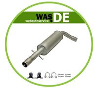 Auspuff Mittelschalldämpfer Mitteltopf Skoda Octavia 1.8 1997-2010 schalldämpfer