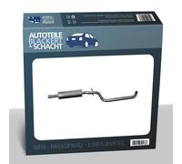 Auspuff Mitteltopf A3 + Sportback / ALTEA + XL LEON TOLEDO III / GOLF PLUS V