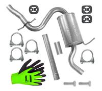 POLMO Mittelschalldämpfer für SKODA VW 1K025309Q 24.82
