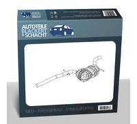 Auspuff Mitteltopf für SKODA OCTAVIA II + Combi