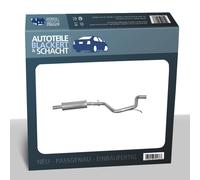 Auspuff Mitteltopf für SKODA OCTAVIA II + Combi / VW GOLF V Variant JETTA III