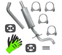 Auspuff Mitteltopf für Volkswagen Golf Plus 5 V Van 2.0 TDI (2005-12/2008)