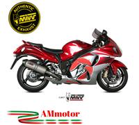Auspuff Motorrad Mivv Suzuki Gsx-R 1300 Hayabusa 2010 10 Oval Titan Carbon Cap