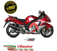 Auspuff Motorrad Mivv Suzuki Gsx-R 1300 Hayabusa 2014 14 Endtopf Oval Carbon Cap