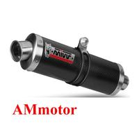 Auspuff Motorrad Mivv Suzuki Gsx-R 750 1996 96 Endtopf Oval Carbon
