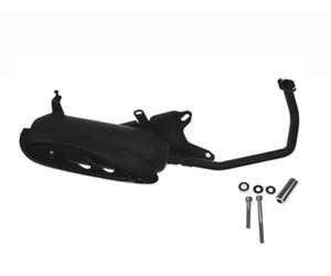 Auspuff passend für Sym Fiddle 2, Peugeot Django Kisbee, Kymco Agility Like 50 4T