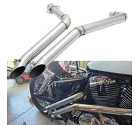 Auspuff Schalldämpfer Endtopf für Honda VT1100C Spirit 97-07 VT1100C3 Aero 98-02