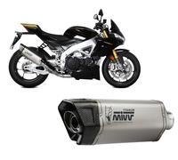 Auspuff Schalldaempfer Genehmigt Mivv SR-1 Titan APRILIA TUONO V4 1100 2021 2024