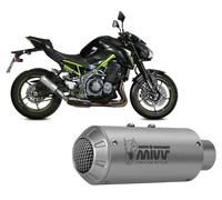 Auspuff Schalldaempfer Mivv MK3 Edelstahl KAWASAKI Z900 A2 (35KW/70KW) 2017 2023