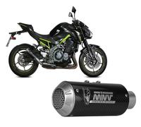 K.056.LM3C - Auspufftopf MIVV MK3 Kohlenstoff KAWASAKI Z900 A2 (17-23)