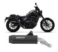 Auspuff Schalldampfer Arrow Rebel Carb Inox Black HONDA CMX 1100 REBEL 2021 2024
