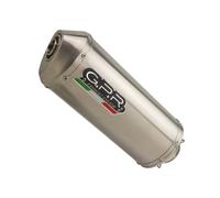 Auspuff Schalldampfer GPR Satinox Genehmigt Kawasaki Versys 1000 I.E. 2019 2020