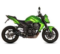 Auspuff Schalldampfer Mivv Double Gun Stahl Schwarz Kawasaki Z 750 2007 > 2014