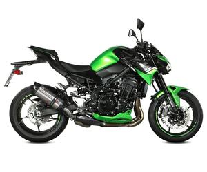 Auspuff Schalldampfer Mivv Suono Edelstahl Kawasaki Z 900 2020 > 2023