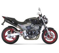 Auspuff Schalldampfer Mivv X-cone Edelstahl Schwarz Honda Hornet 600 2003 > 2006