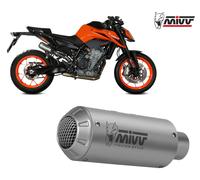 Auspuff slip-on exhaust MIVV MK3 Edelstahl fur KTM 890 DUKE 2020 > 2026