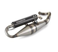 Schalldämpfer STAGE6 Pro Replik MK2 Schwarz Piaggio 50 Jugendstil 2T Sport