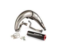 Schalldämpfer STAGE6 Street Rot Schwarz Alto MH 50 Furia Supermotard 2003-2004
