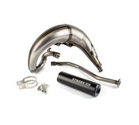 Auspuff Stage6 Streetrace high mount (linke Seite) CNC blau / schwarz Beta RR