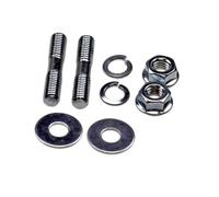 Auspuff Stehbolzen Set M6 (2er-Set) - Passend für Honda Bali SJ 50 AF32 X8R SFX, Peugeot Speedfight 1-3 - Hochwertige Auspuffbefestigung
