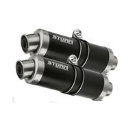 Auspuff Storm by Mivv Gp Nero Aprilia Tuono Fighter 1000 2006 > 2010