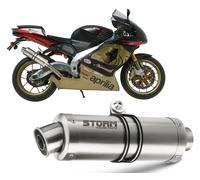 Auspuff Storm by Mivv Schalldampfer Gp Aprilia Tuono Fighter 1000 2002 > 2005