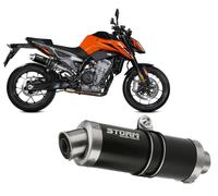 Auspuff Storm by Mivv Schalldampfer Gp Nero Stahl fur Ktm 790 Duke 2018 > 2026