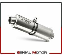 Auspuff Storm by Mivv Schalldampfer Oval Honda Xlv 650 Transalp 2000 00