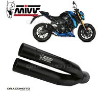 Auspuff SUZUKI GSX-S 750 2017 2018 MIVV Double Gun Schwarz RC