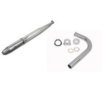 Auspuff Tuning Set komplett Spitztüte D=Ø32 Simson KR51/1 Schwalbe Star Habicht