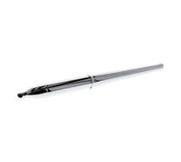 Auspuff 680mm lang - verchromt - Schräges Endstück - SR2, KR50, SR4-1 Spatz