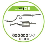 Auspuffanlage Auspuff ab Kat Honda Civic VI Aerodeck (MB, MC) 1.4 16V + Anbaukit
