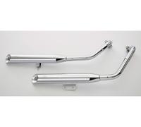 Auspuffanlage Falcon "Cromo Line - Slash Cut" Kawasaki VN 800 Vulcan und Classic mit EG-BE