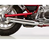 Auspuffanlage Falcon Slip On "Cromo Line - Slash Cut" Suzuki VS 600 - 750 - 800 Intruder mit EG-BE