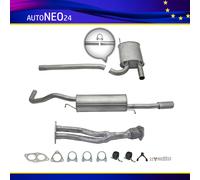 Auspuffanlage für Audi A4/A4 Avant 1.6 8D2, B5 100 PS ab. 1994, Auspuff