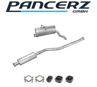 Auspuffanlage für Citroen Berlingo / Peugeot Partner 2.0 HDI 1999-2002