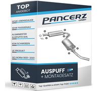 Auspuffanlage für Citroen Jumper I 1.9 2.5 TD TDI 2.8 HDI