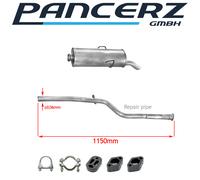 Auspuffanlage für Citroen Saxo 1.0 1.1 50PS 60PS 1996-2004