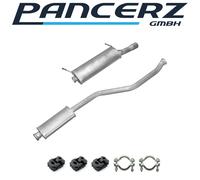 Auspuffanlage für Citroen Xsara 2.0 HDI Schrägheck Coupe 2000-2005