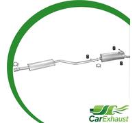 Auspuffanlage für CITROEN XSARA PICASSO 1.8 16V Schalldämpfer