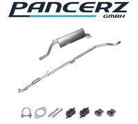 Auspuffanlage für Fiat Grande Punto 1.3 D 75PS Multijet MJTD 2005-2007