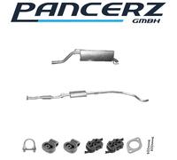 Auspuffanlage für Fiat Grande Punto 1.4 16V 95PS 2005-2011