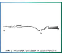 Auspuffanlage für Fiat Grande Punto 1.4 70KW Sport Auspuff Dichtung Schelle