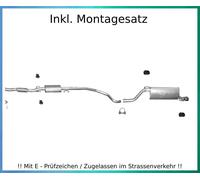 Auspuffanlage für Fiat Grande Punto 1.4 70KW Sport Auspuff Montagesatz